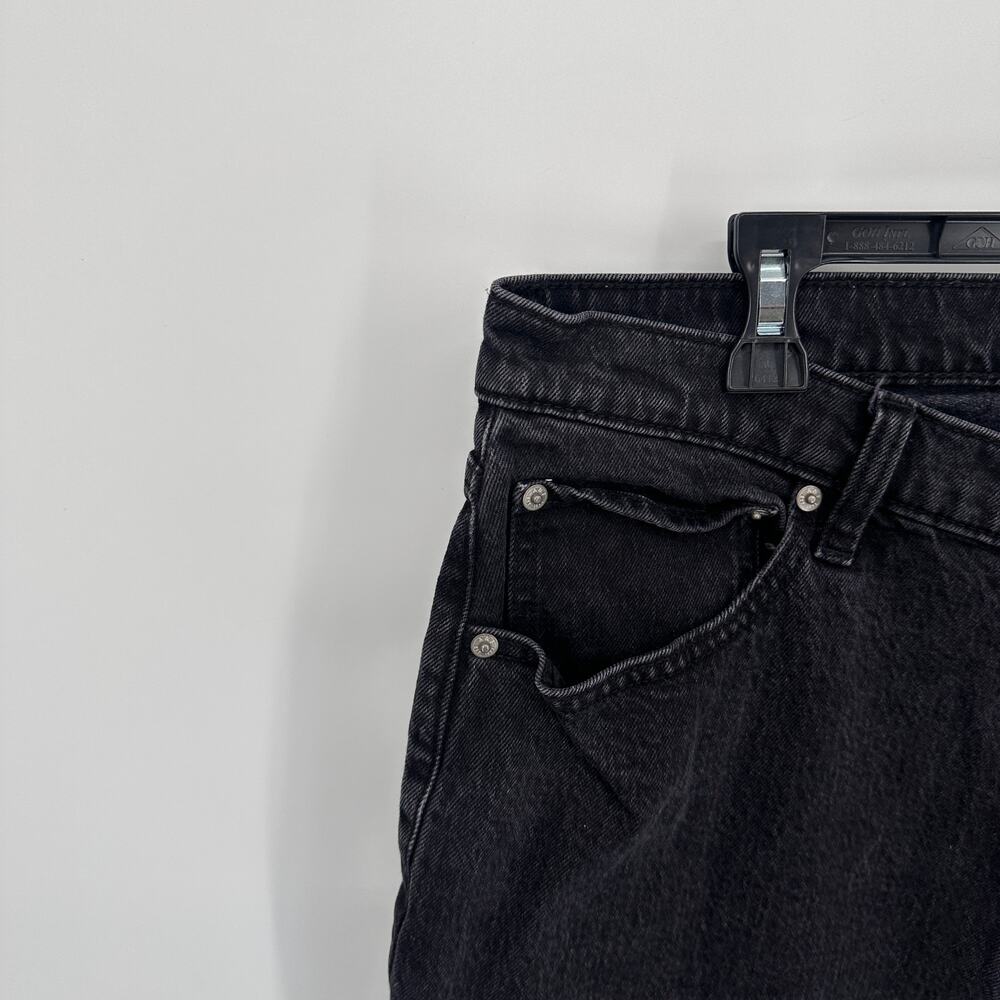 ABERCOMBIE & FITCH The Dad High Rise Black Denim Jean // 14 Long - Picture 3 of 9